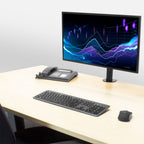 ACT AC8325 | Verstelbare Monitor-bureaubeugel | Tot 32" | Max 12kg | VESA 100x100 | 1 Monitor