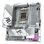 Gigabyte B850M AORUS ELITE WIFI6E ICE | Socket AM5 | AMD B850 | 4xDDR5 | Micro ATX | Moederbord