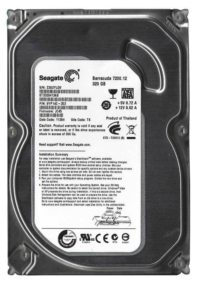 Seagate HDD 3.5" | 250GB SATA III | 7200RPM