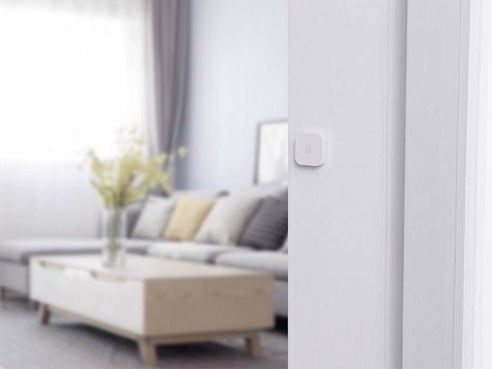Aqara Vibratiesensor | Detecteert trillingen, kantelingen en bewegingen | Draadloos | Batterijgevoed (CR2032) | Zigbee 3.0 | 
