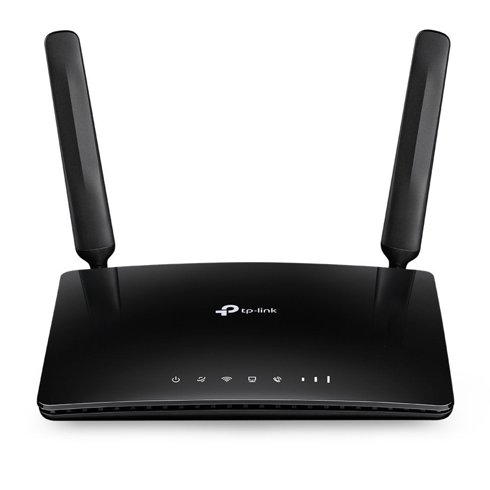 TP-Link TL-MR6500V | 4G LTE Router | WiFi 4 (802.11n) Single-band (2,4 GHz) | tot 300 Mbit/s | Zwart