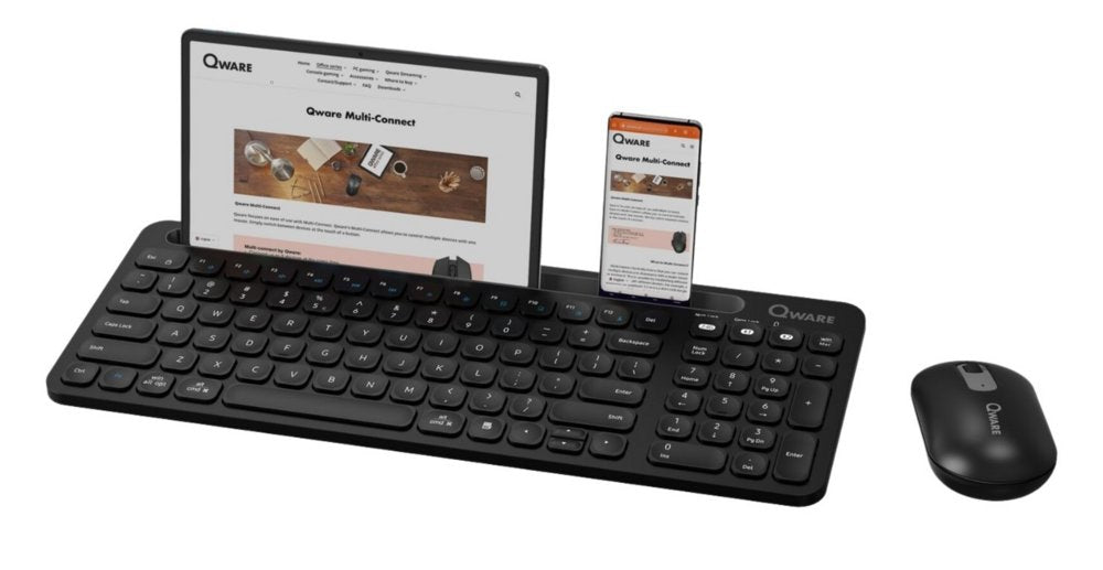 QWARE Wireless Desktop Combo Florence Zwart | Returned
