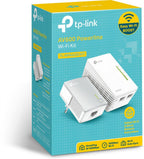 TP-Link TL-WPA4220KIT | AV500 Powerline Adapter Set | 500 Mbps | Wi-Fi N300 | Fast Ethernet | Starter Kit