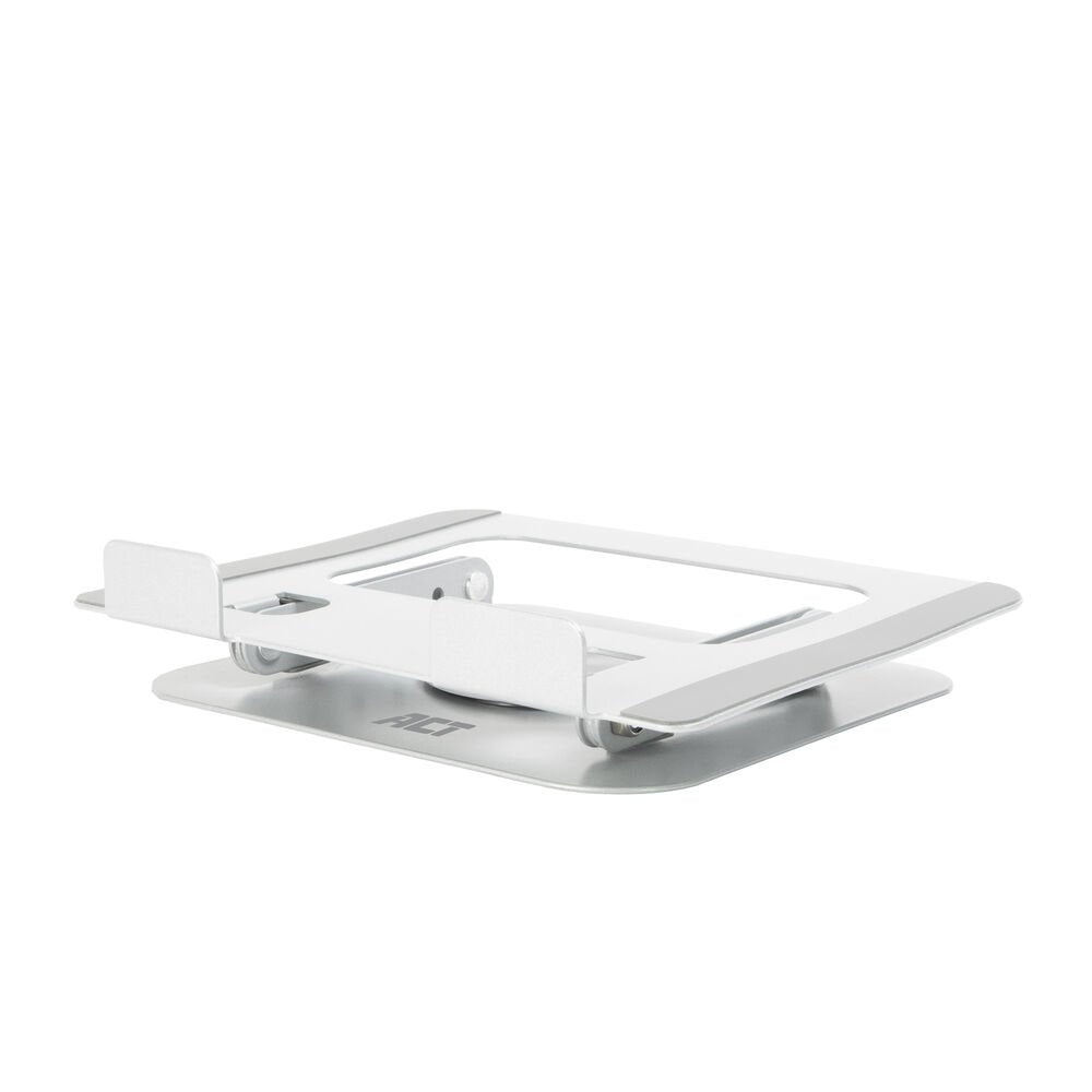 ACT AC8136 | 360° Draaibare Laptopstandaard tot 15,6" | Traploos Hoogte en Hoek Verstelbaar | Metaal