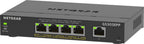 GS305EPP-100PES | 5-poorts Gigabit Smart Managed Plus PoE+ Switch | 120W PoE-vermogen | VLAN/QoS | Webbeheer