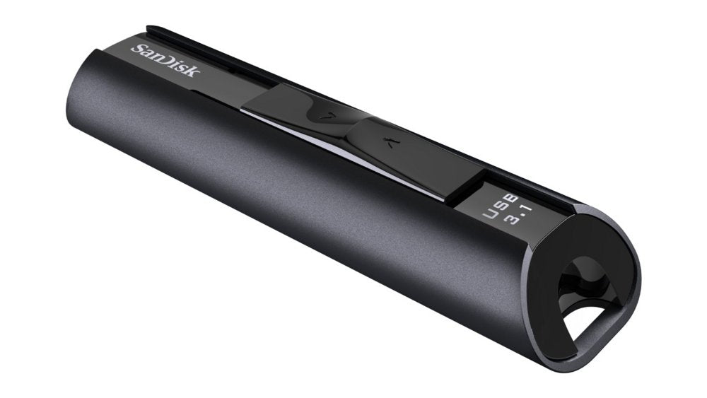SanDisk Extreme Pro | 128GB USB-A 3.2 Flash Drive | tot 420 MB/s lezen | tot 380 MB/s schrijven | Zwart