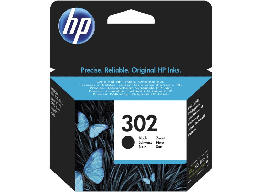HP 302 | Originele Zwarte Inktcartridge