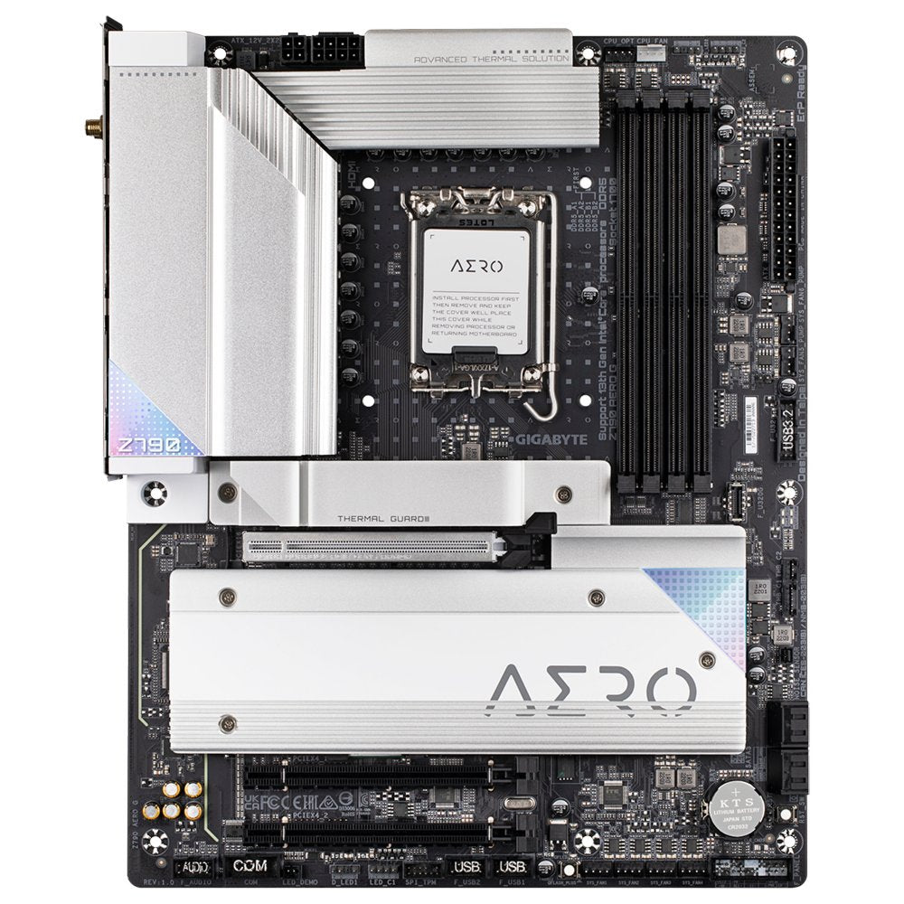 Gigabyte Z790 AERO G | Socket LGA 1700 | Intel Z790 | 4xDDR5 | ATX | Moederbord
