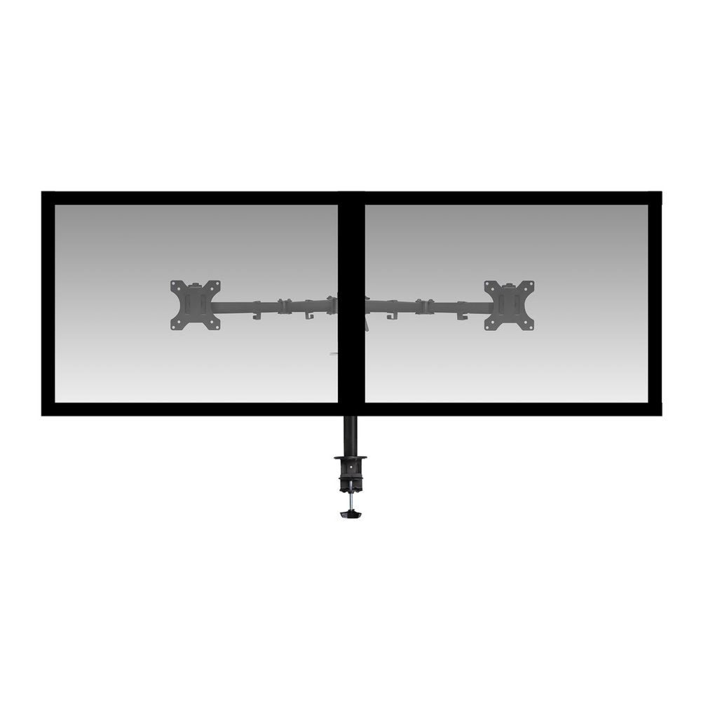 ACT AC8302 | Verstelbare Monitor-bureaubeugel | Tot 32" | Max 8kg | VESA 100x100 | 2 Monitoren