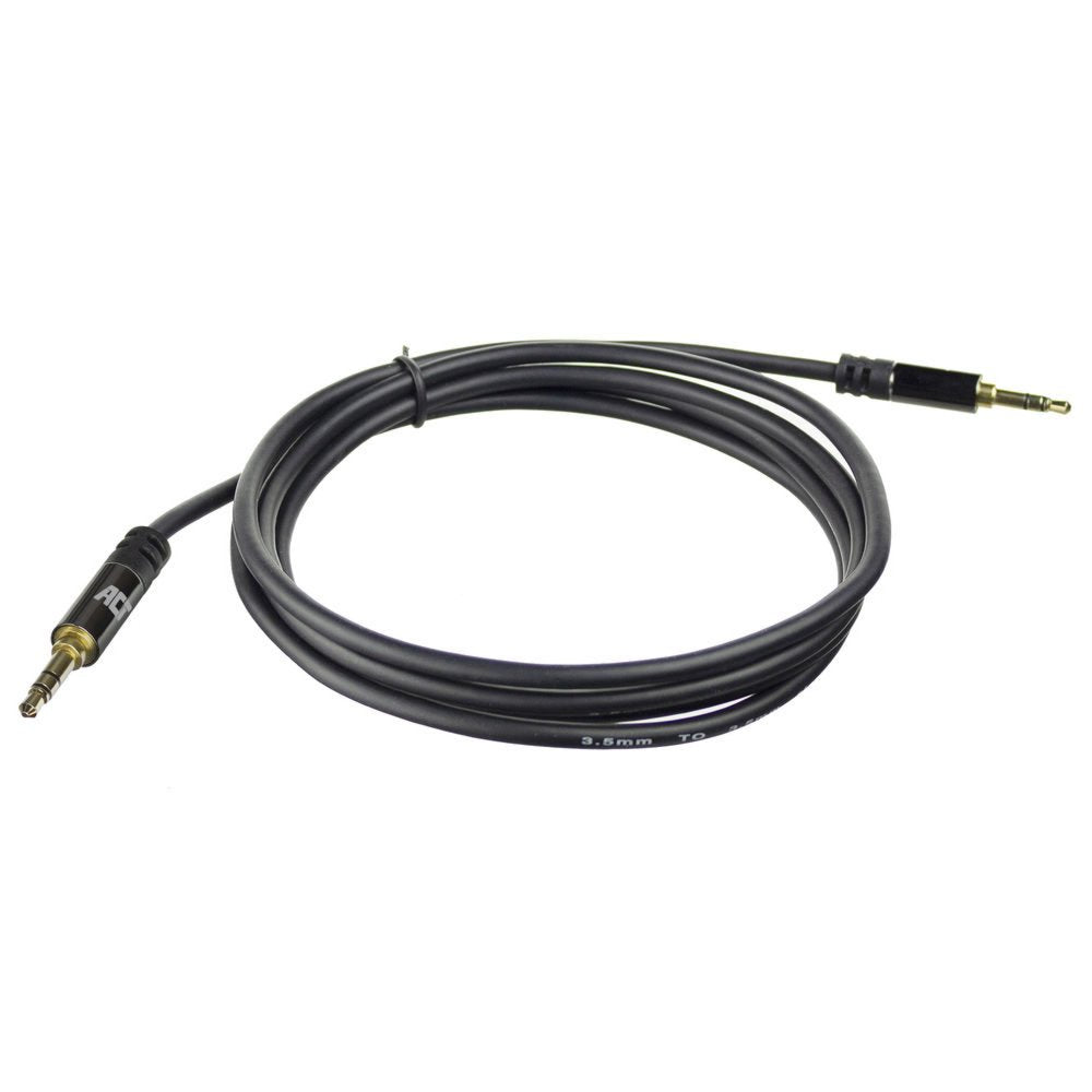ACT AC3612 | 3.5mm Audiokabel | 5 Meter | Stereo Jack naar Jack | Zwart
