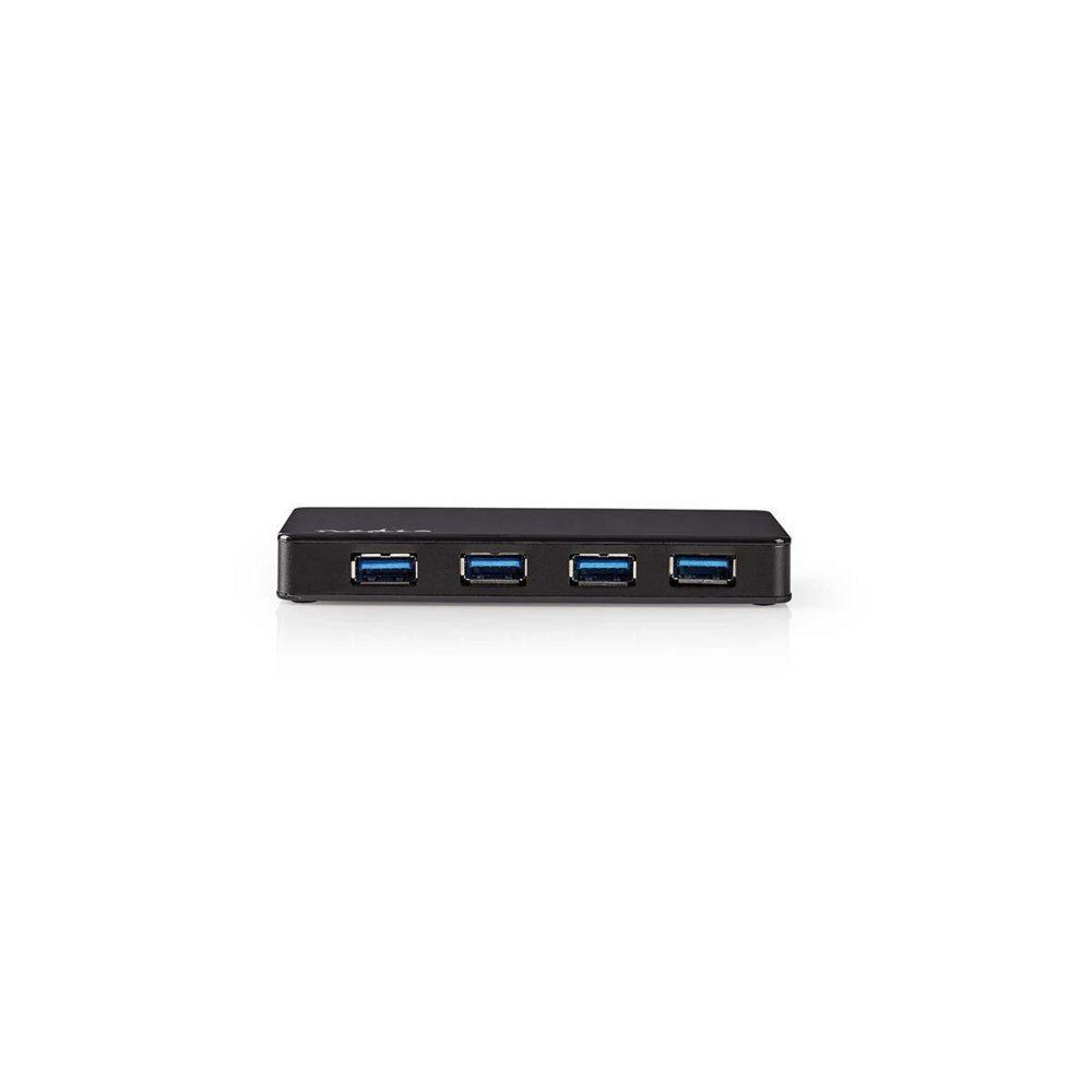 Nedis UHUBU3420BK | Interface Hub USB 3.2 Gen 1 (3.1 Gen 1) Micro-B | Zwart