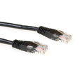 ACT netwerkkabel | Cat6 | U/UTP (UTP) | 3 m | Zwart