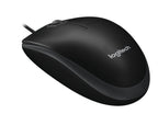 Logitech B100 | Bedrade Muis | Links- en Rechtshandig | USB-A | 800 DPI | Zwart