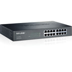 TP-LINK TL-SG1016D | Unmanaged Gigabit Ethernet Switch | 16 Poorten | Zwart