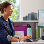 Logitech MX Keys Combo for Business Gen 2 | Draadloze Toetsenbord- en Muis-combo | RF / Bluetooth | QWERTY US International |