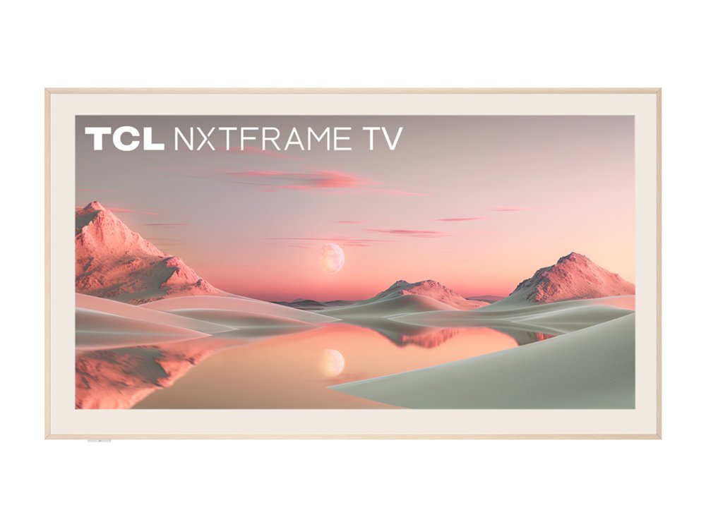 TCL NXTFRAME 55A300PRO | 55" 4K Ultra HD QLED Smart TV | Google TV | Wifi Soundbar & Subwoofer | Dolby Vision IQ | 120Hz Refu