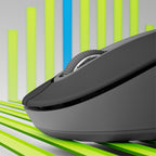 Logitech Signature M650 for Business | Draadloze Muis | Rechtshandig | RF + Bluetooth | 4000 DPI | Grafiet