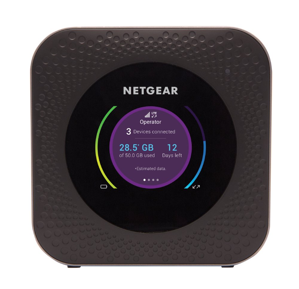 NETGEAR AirCard M1 MR1100-100EUS | Mobiele WiFi (4G LTE) Router | Tot 1 Gbps | Zwart