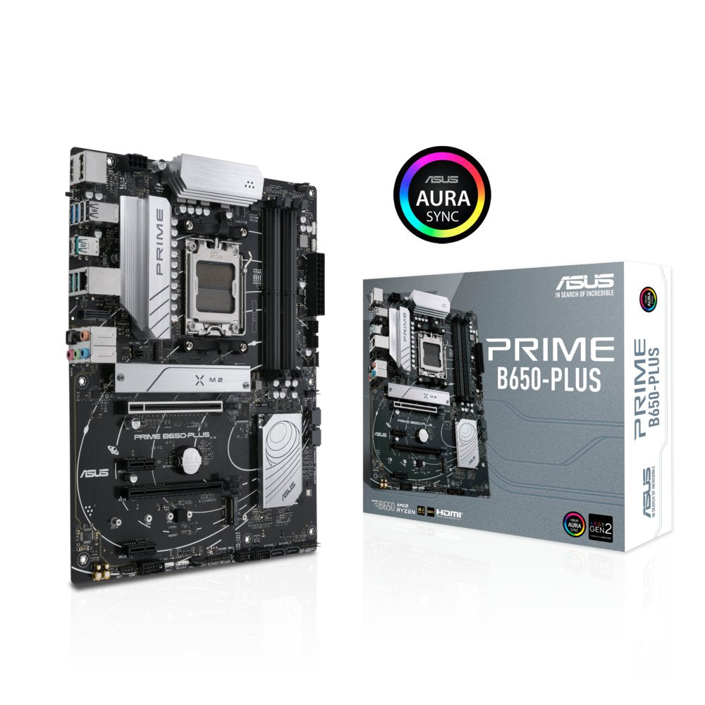 ASUS PRIME B650-PLUS-CSM | Socket AM5 | AMD B650 | 4xDDR5 | ATX | Moederbord
