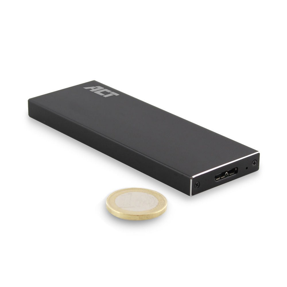 ACT AC1600 | USB 3.2 Gen1 M.2 SATA SSD Behuizing | Aluminium | 5 Gbps