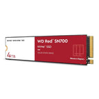 Western Digital Red SN700 | 4TB NVMe SSD | M.2 Gen3 | 3.400MB/s Lezen | 3.100MB/s Schrijven