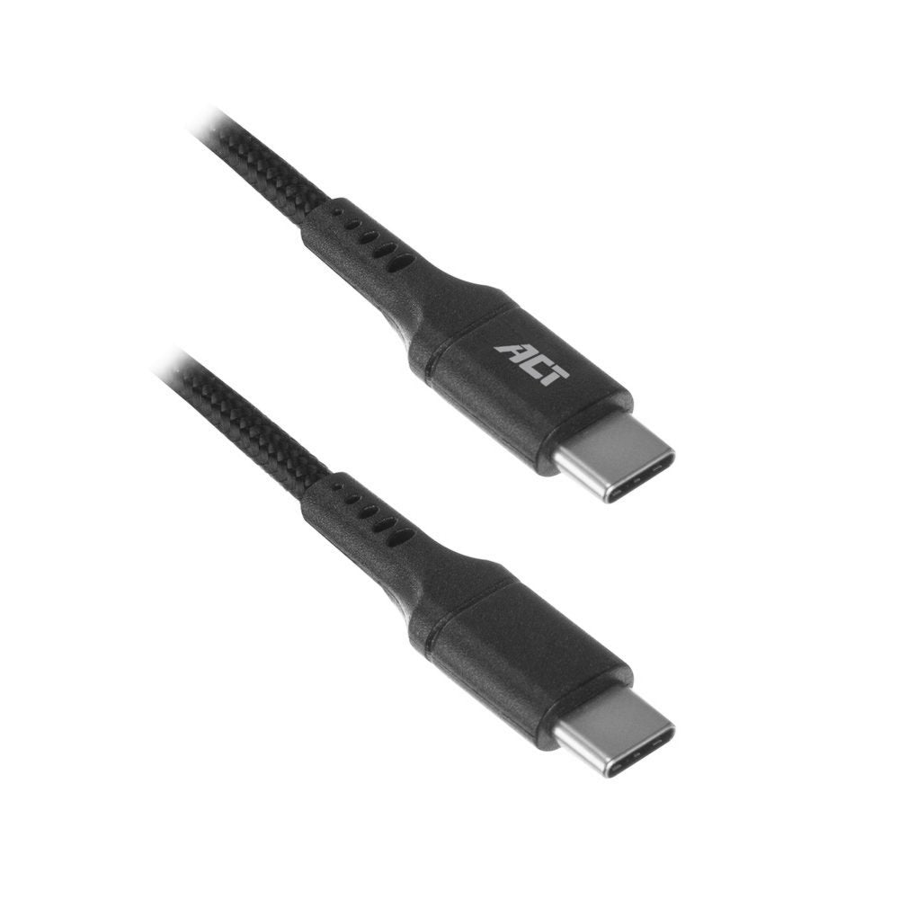 ACT AC3096 | USB 2.0 | USB-C naar USB-A | 1m | Zwart