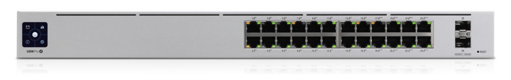 Ubiquiti Networks UniFi Pro | Managed L2/L3 Switch | 24 Poorten | Gigabit Ethernet (10/100/1000 Mbps) | PoE | 1U Rackmount | 