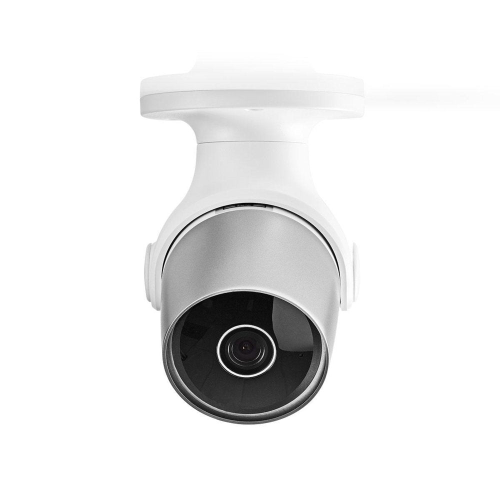 Nedis WIFICO11CWT | Wi-Fi Smart IP-buitencamera | Full HD 1080p | IP65 | Nachtzicht | Tweeweg-audio | Wit