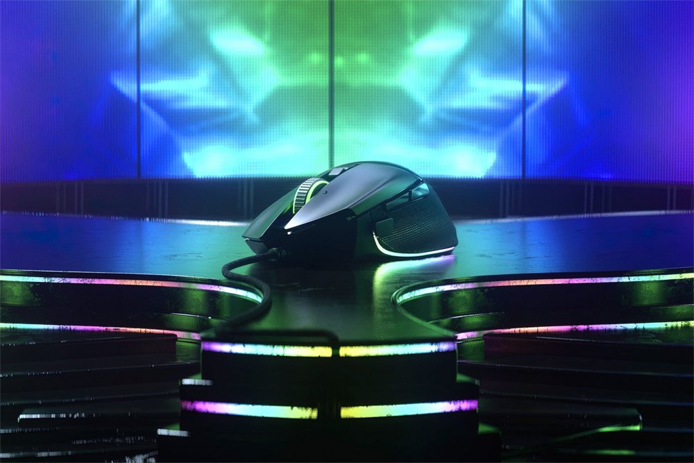 Razer Basilisk V3 | Bekabelde Gaming Muis | Rechtshandig | USB-A | 26000 DPI | Zwart
