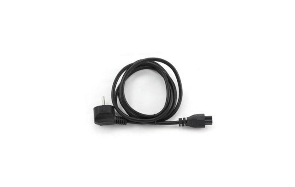 Longwell 3-pin Mickey Mouse (C5) EU Powercord | 1,8 m | Zwart