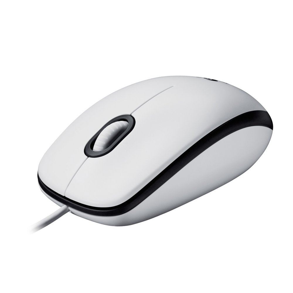 Logitech M100 | Bekabelde Muis | Links- en Rechtshandig | USB-A | 1000 DPI | Wit