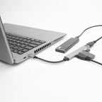 ACT AC6425 | USB 3.2 Gen 1 Interface Hub | Type-C | 5 Gbps | Grijs