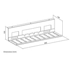 ACT Kabelgoot voor onder bureau | 40 cm | Staal