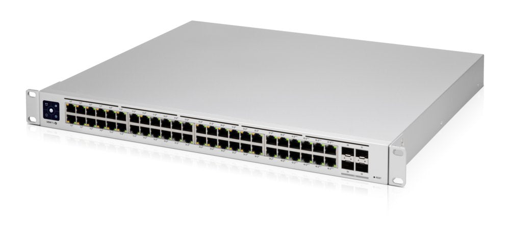 Ubiquiti UniFi USW-Pro-48-PoE Gen2 | Managed L2/L3 Switch | 48 Poorten | Gigabit Ethernet (10/100/1000 Mbps) | PoE++ | 1U Rac