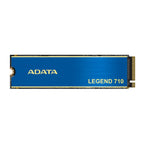 ADATA Legend 710 | 512GB NVMe SSD | M.2 Gen3 | 2400 MB/s Lezen | 1600 MB/s Schrijven