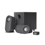 Logitech Z407 | 2.1 Bluetooth Luidsprekerset | Draadloze Afstandsbediening | Subwoofer | 80W RMS