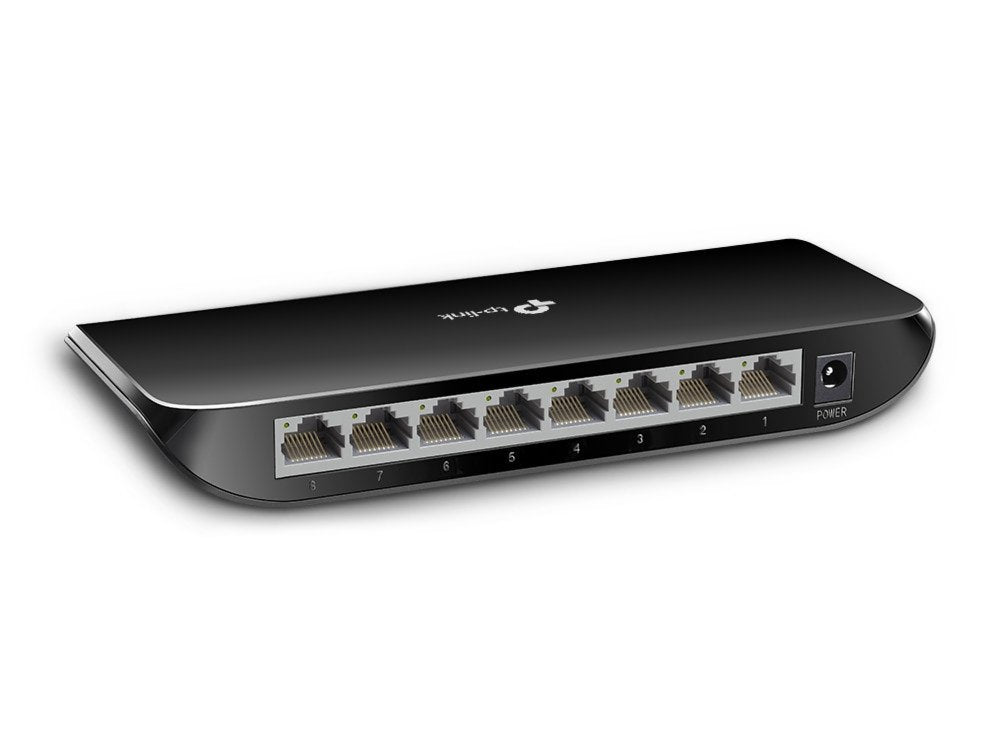 TP-Link TL-SG1008D | 8-Port Gigabit Ethernet Desktop Switch