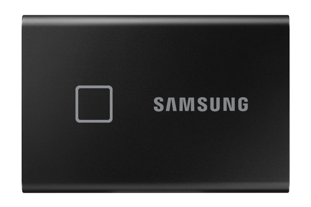 Samsung T7 Touch | Externe SSD | 1TB | USB 3.2 Gen2 | 1050 MB/s | Wachtwoordbeveiliging | Zwart | Compact en Veilig
