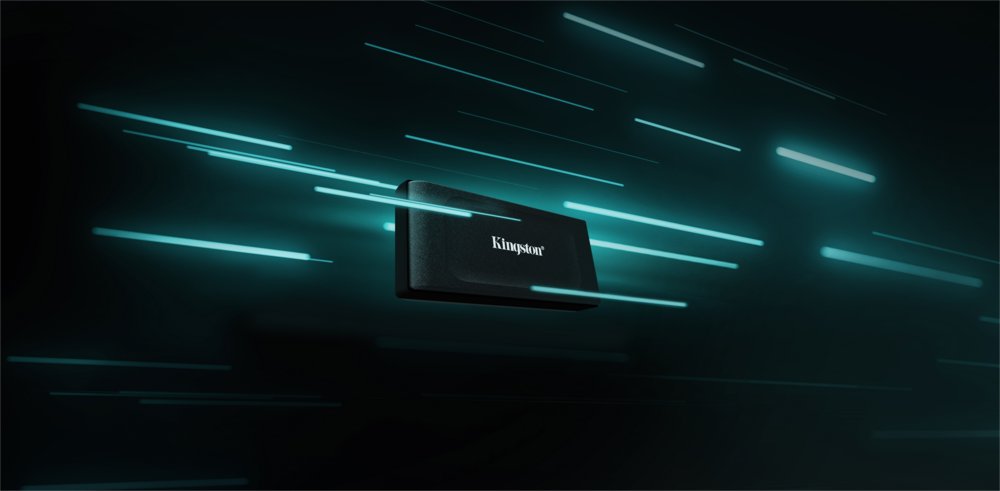 Kingston XS1000 | Externe SSD | 1TB | USB 3.2 Gen 2 | Compact & Draagbaar