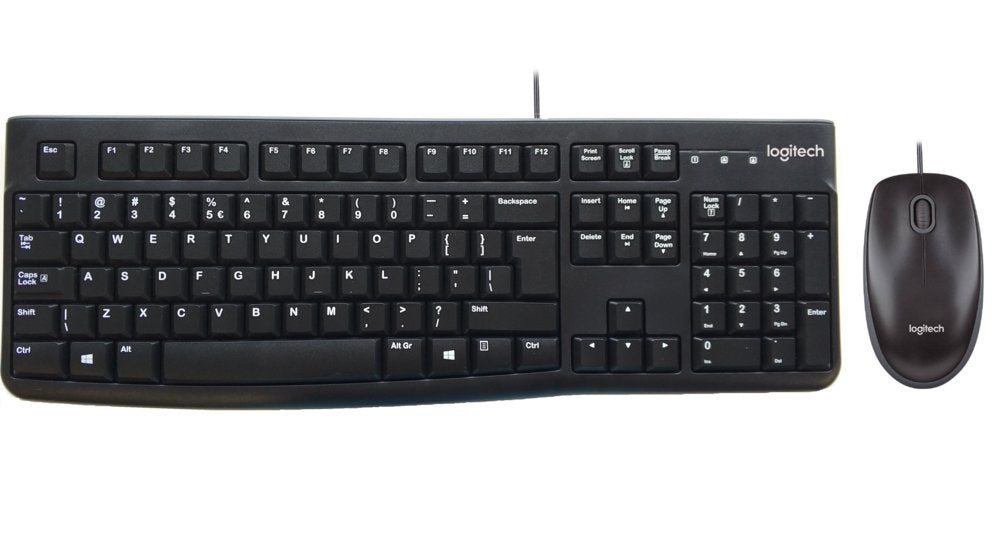 Logitech MK120 | Bedrade Muis en Toetsenbordcombo | QWERTY