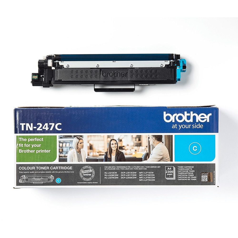 Brother TN-247C | Tonercartridge | Origineel | Cyaan | 1 stuk
