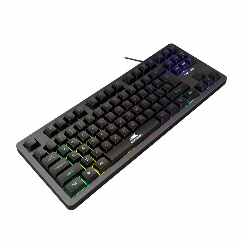 Baracuda KRILL RGB | Tenkeyless Bedraad Gaming Toetsenbord | QWERTY | Zwart