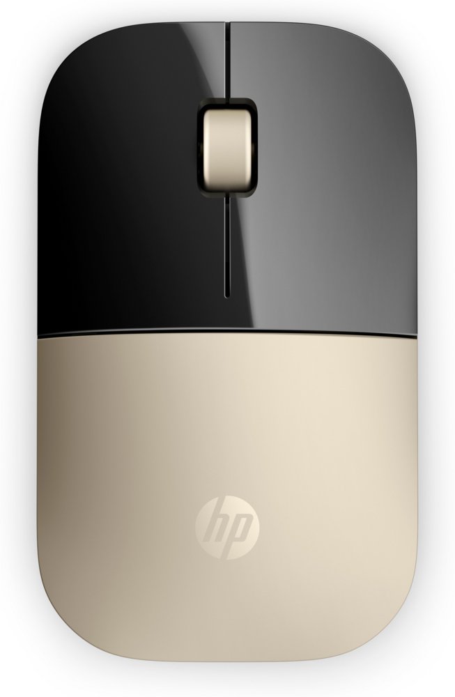 HP Z3700 | Draadloze Muis | Links- en Rechtshandig | RF | 1200 DPI | Goud