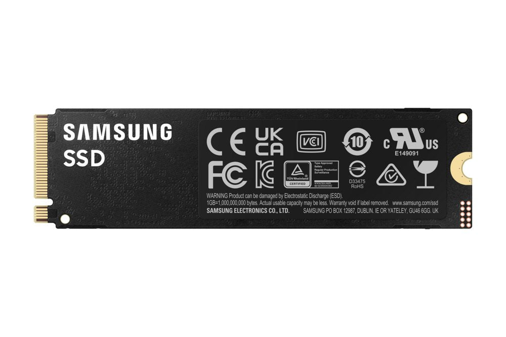 Samsung 990 PRO | 4TB NVMe SSD | M.2 Gen4 | 7.450 MB/s Lezen | 6.900 MB/s Schrijven