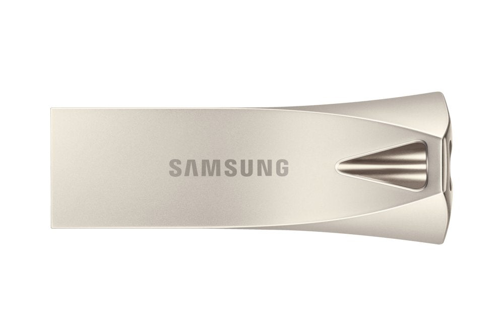 Samsung Bar Plus | 256GB USB-A 3.2 Flash Drive | tot 400 MB/s lezen | tot 110 MB/s schrijven | Zilver