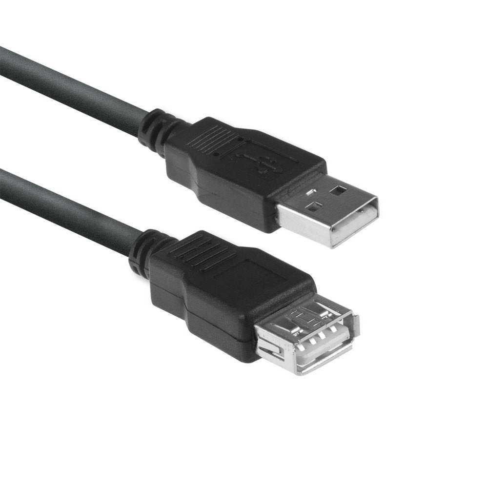 ACT AC3043 | USB 2.0 | USB-A Kabel | 3m | Zwart