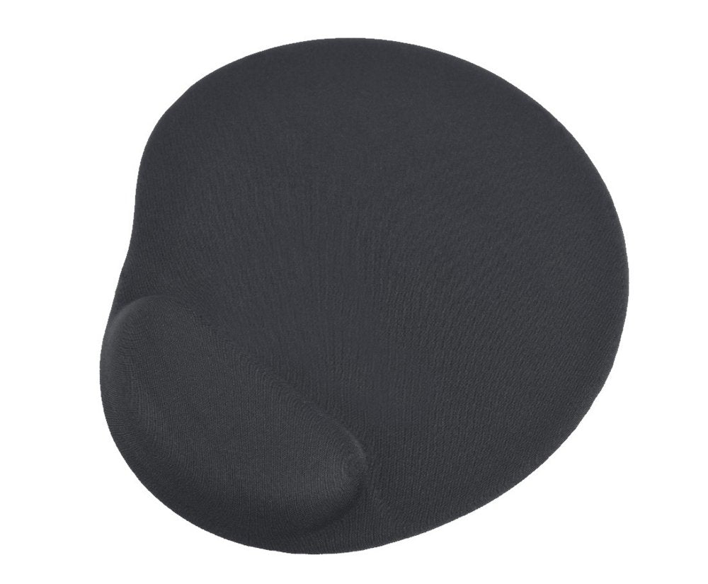 Gembird MP-GEL-BLACK | Ergonomische Muismat | Zwart