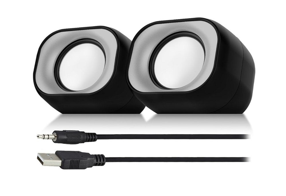 Eminent EM3513 | 2.0 Luidsprekerset | Compact Stereo Geluid | 34W RMS