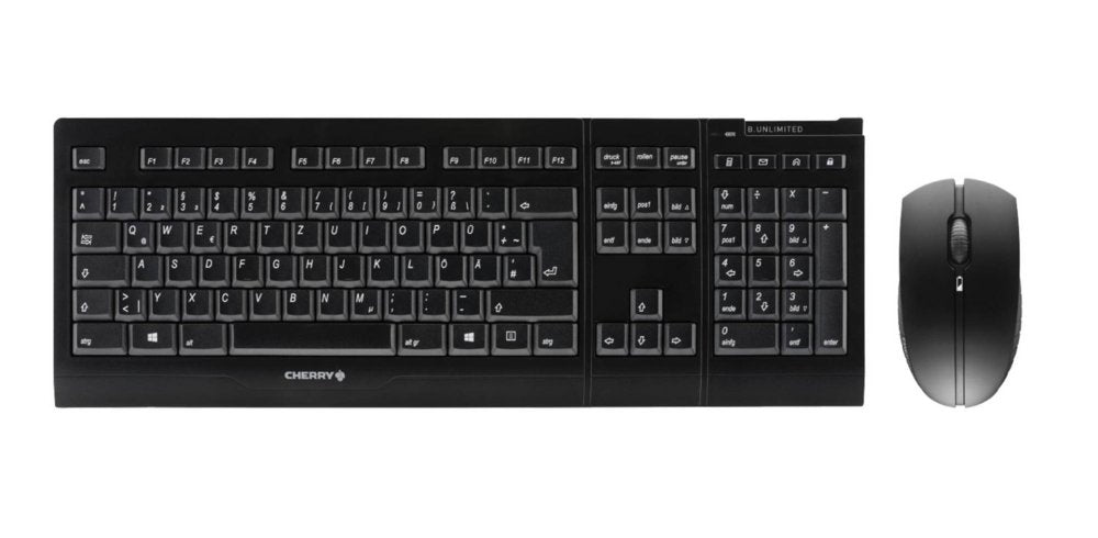 CHERRY B.Unlimited 3.0 | Draadloze Muis en Toetsenbordcombo | QWERTY | Zwart
