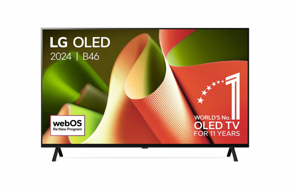 LG OLED48B4 48" | Ultra HD 4K OLED Smart TV | WebOS + Wifi | Dolby Vision & HDR10 | AI Picture Pro + Perfect Black Levels | 1